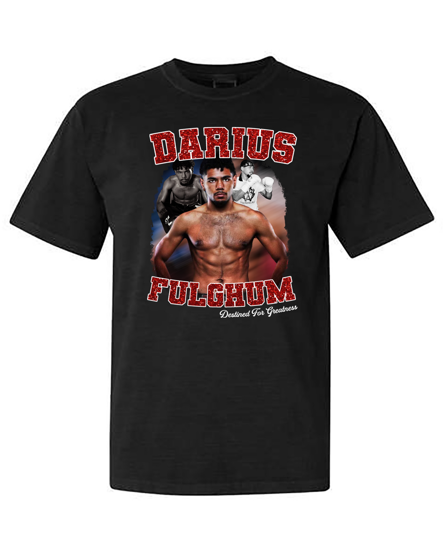DARIUS FULGHUM POSTER T-SHIRT - "BEAT EM OUT"